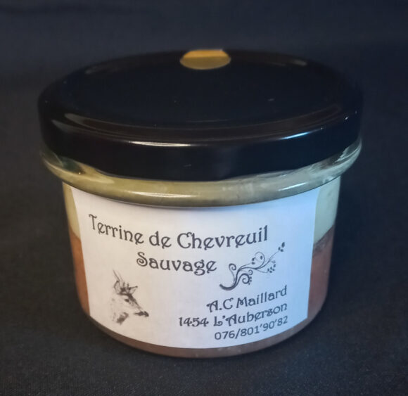 Terrine de Chevreuil sauvage